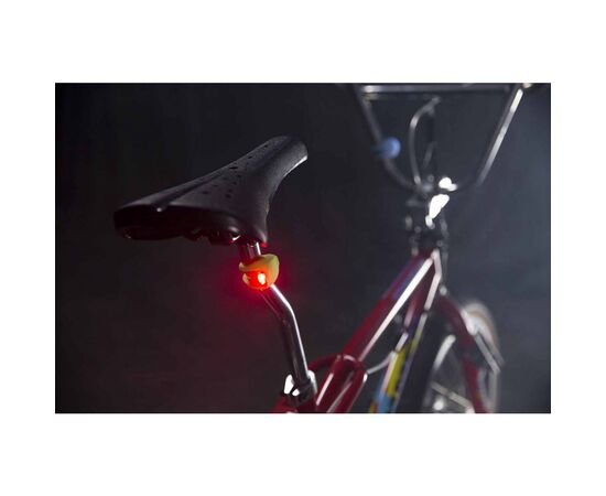 Задняя велофара Knog Frog Strobe Rear 2.5 Lumens Black (11928), изображение 3 Задняя велофара Knog Frog Strobe Rear 2.5 Lumens Black (11928), изображение 3