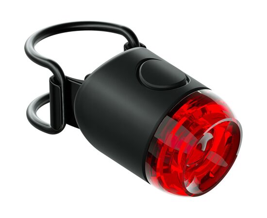 Задняя велофара Knog Plug Rear 10 Lumens Black (12250), изображение 2 Задняя велофара Knog Plug Rear 10 Lumens Black (12250), изображение 2