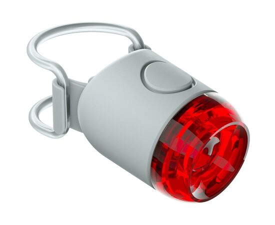 Задняя велофара Knog Plug Rear 10 Lumens Grey (12251)