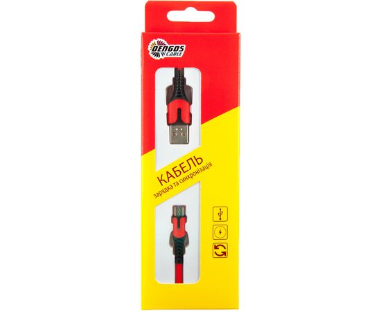 Дата кабель USB 2.0 AM to Micro 5P 1.0m red Dengos (PLS-M-IND-SOFT-RED), изображение 4 Дата кабель USB 2.0 AM to Micro 5P 1.0m red Dengos (PLS-M-IND-SOFT-RED), изображение 4