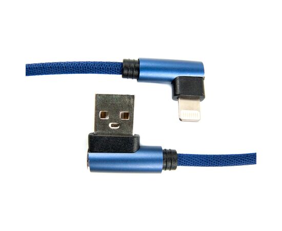 Дата кабель USB 2.0 AM to Lightning 0.25m blue Dengos (NTK-L-UG-SHRT-SET-BLUE), изображение 2 Дата кабель USB 2.0 AM to Lightning 0.25m blue Dengos (NTK-L-UG-SHRT-SET-BLUE), изображение 2