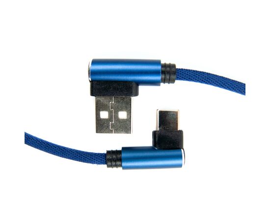 Дата кабель USB 2.0 AM to Type-C 0.25m blue Dengos (NTK-TC-UG-SHRT-SET-BLUE), изображение 2 Дата кабель USB 2.0 AM to Type-C 0.25m blue Dengos (NTK-TC-UG-SHRT-SET-BLUE), изображение 2