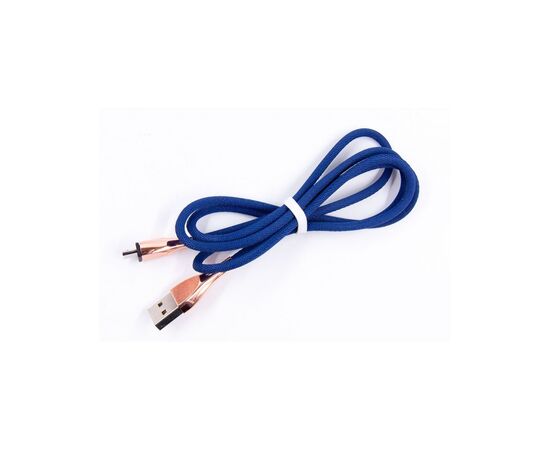 Дата кабель USB 2.0 AM to Micro 5P 1.5m blue Dengos (NTK-M-DL-SET-BLUE)