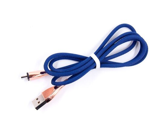 Дата кабель USB 2.0 AM to Micro 5P 1.0m blue Dengos (NTK-M-SET-DBLUE)