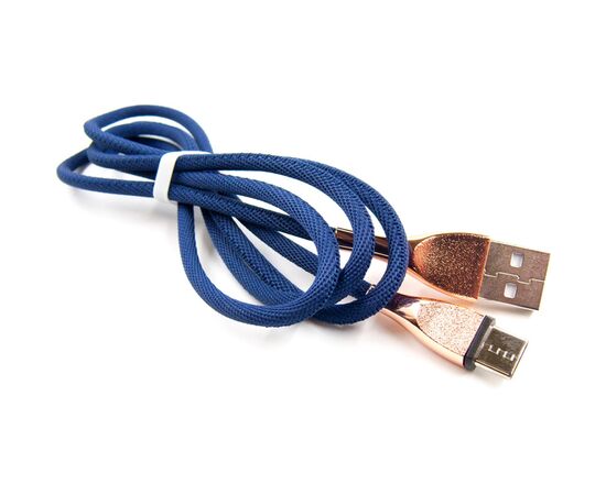 Дата кабель USB 2.0 AM to Type-C 1.0m blue Dengos (NTK-TC-SET-DBLUE), изображение 2 Дата кабель USB 2.0 AM to Type-C 1.0m blue Dengos (NTK-TC-SET-DBLUE), изображение 2