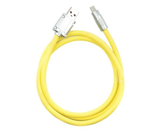 Дата кабель USB 2.0 AM to Type-C 1.0m yellow Dengos (PLS-TC-NS-YELLOW)
