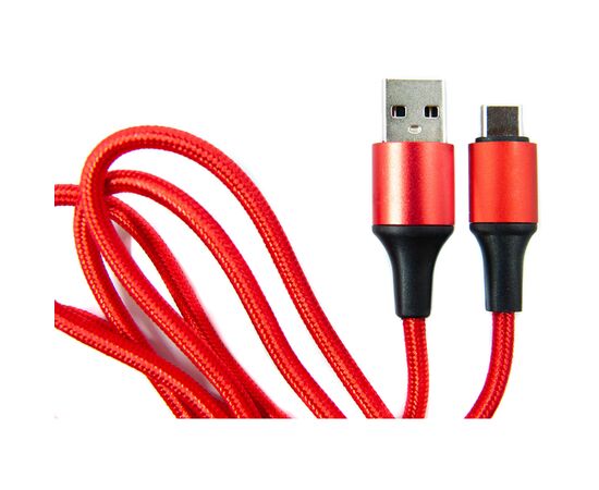 Дата кабель USB 2.0 AM to Type-C 1.0m red Dengos (NTK-TC-MT-RED), изображение 4 Дата кабель USB 2.0 AM to Type-C 1.0m red Dengos (NTK-TC-MT-RED), изображение 4