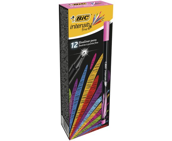 Лайнер Bic Intensity Fine, розовый (bc942065), изображение 2 Лайнер Bic Intensity Fine, розовый (bc942065), изображение 2