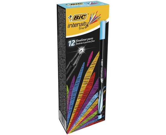 Лайнер Bic Intensity Fine, голубой (bc942067), изображение 2 Лайнер Bic Intensity Fine, голубой (bc942067), изображение 2