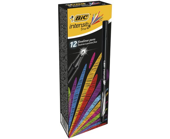 Лайнер Bic Intensity Fine, чорний (bc942069), зображення 2 Лайнер Bic Intensity Fine, чорний (bc942069), зображення 2