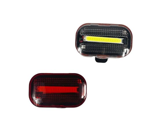 Комплект велофар Good Bike BY-Bike Three COB LED (99173-IS), изображение 2 Комплект велофар Good Bike BY-Bike Three COB LED (99173-IS), изображение 2