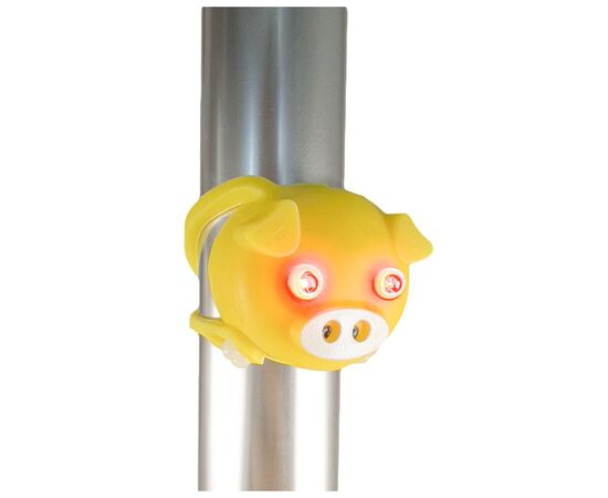 Комплект велофар Good Bike Silicone Mumps Yellow (90303Yellow-IS), изображение 6 Комплект велофар Good Bike Silicone Mumps Yellow (90303Yellow-IS), изображение 6