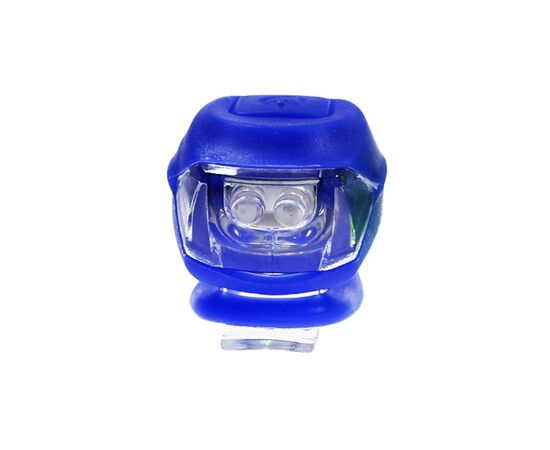 Комплект велофар Good Bike Silicone LED Blue (92325Blue-IS), изображение 2 Комплект велофар Good Bike Silicone LED Blue (92325Blue-IS), изображение 2