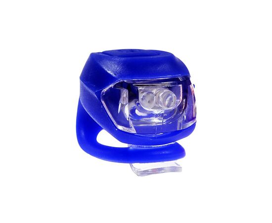 Комплект велофар Good Bike Silicone LED Blue (92325Blue-IS)