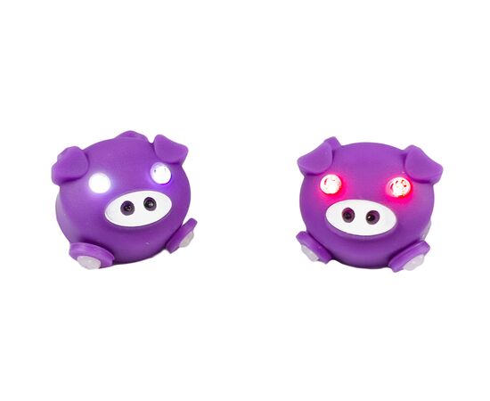 Комплект велофар Good Bike Silicone Mumps Violet (90303Violet-IS), изображение 2 Комплект велофар Good Bike Silicone Mumps Violet (90303Violet-IS), изображение 2