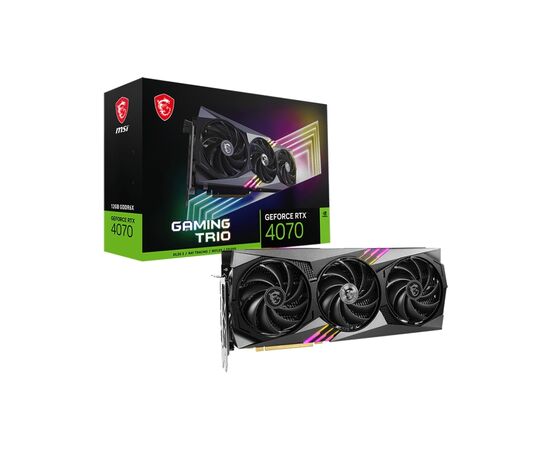 Видеокарта MSI GeForce RTX4070 12Gb GAMING TRIO (RTX 4070 GAMING TRIO 12G)