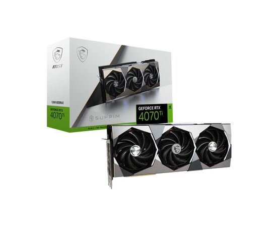 Відеокарта MSI GeForce RTX4070Ti 12Gb SUPRIM SE (RTX 4070 Ti SUPRIM SE 12G)