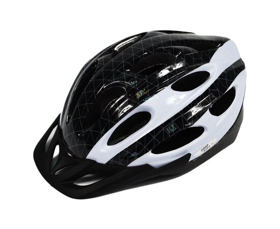 Шлем Good Bike L 58-60 см Black/White (88855/4-IS), изображение 3 Шлем Good Bike L 58-60 см Black/White (88855/4-IS), изображение 3