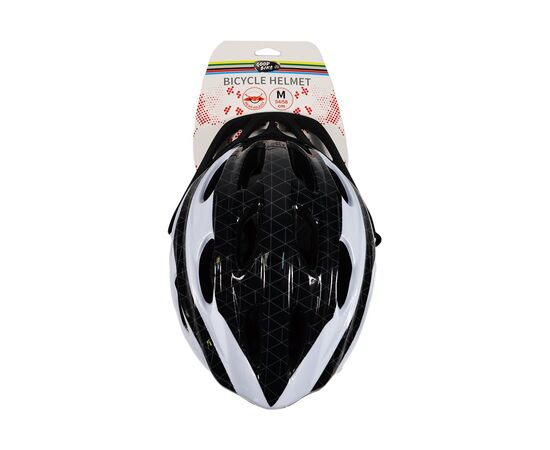 Шолом Good Bike M 56-58 см Black/White (88854/4-IS), зображення 6 Шолом Good Bike M 56-58 см Black/White (88854/4-IS), зображення 6