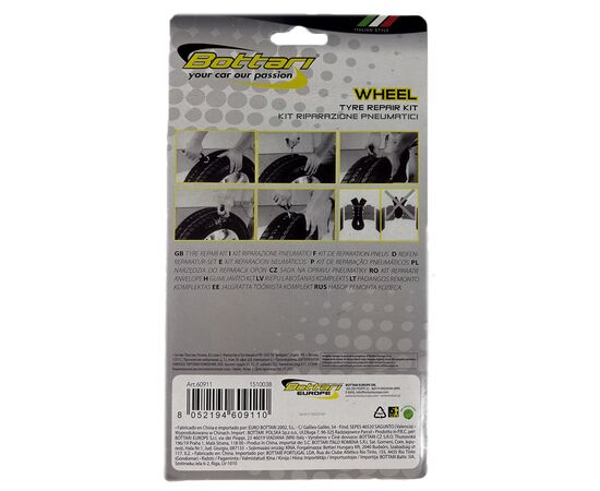 Ремонтный комплект Bottari Wheel (60911-IS), изображение 2 Ремонтный комплект Bottari Wheel (60911-IS), изображение 2