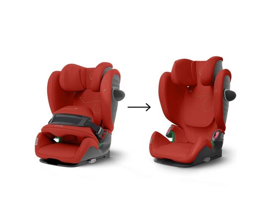 Автокресло Cybex Pallas G i-Size Hibiscus Red (522002213), изображение 4 Автокресло Cybex Pallas G i-Size Hibiscus Red (522002213), изображение 4