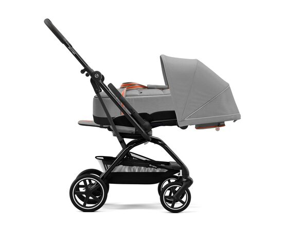 Коляска Cybex Eezy S Twist+ 2 BLK Lava Grey (с бампером) (522003769), изображение 2 Коляска Cybex Eezy S Twist+ 2 BLK Lava Grey (с бампером) (522003769), изображение 2