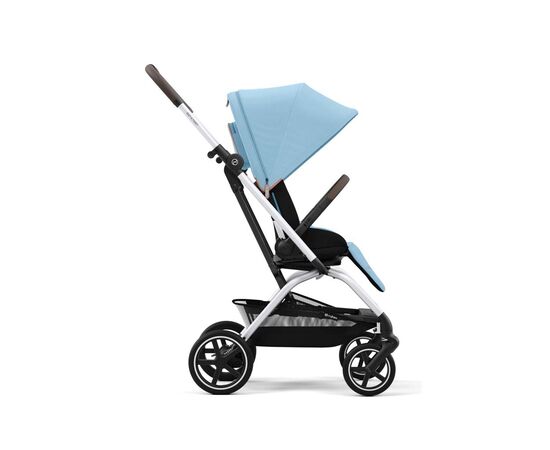 Коляска Cybex Eezy S Twist+ 2 SLV Beach Blue (с бампером) (522001117), изображение 4 Коляска Cybex Eezy S Twist+ 2 SLV Beach Blue (с бампером) (522001117), изображение 4