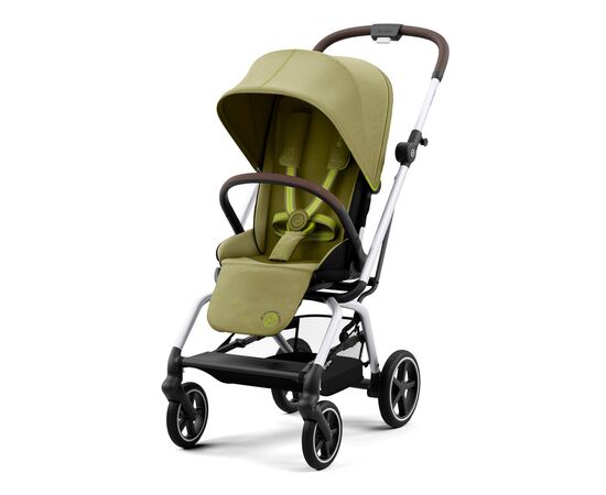 Коляска Cybex Eezy S Twist+ 2 SLV Nature Green (с бампером) (522001067)