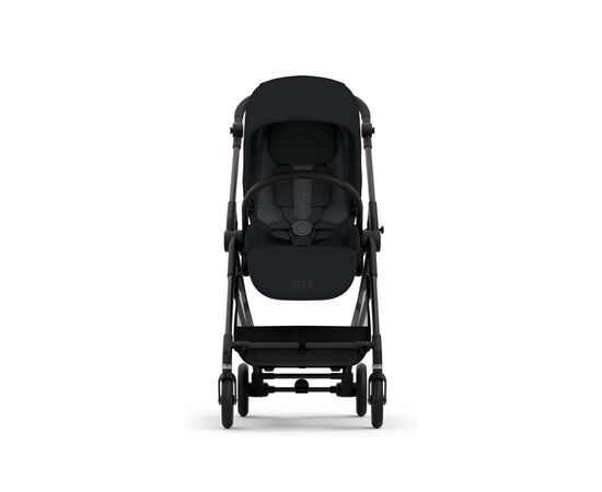 Коляска Cybex Melio Carbon Moon Black (з бампером) (522002639), зображення 2