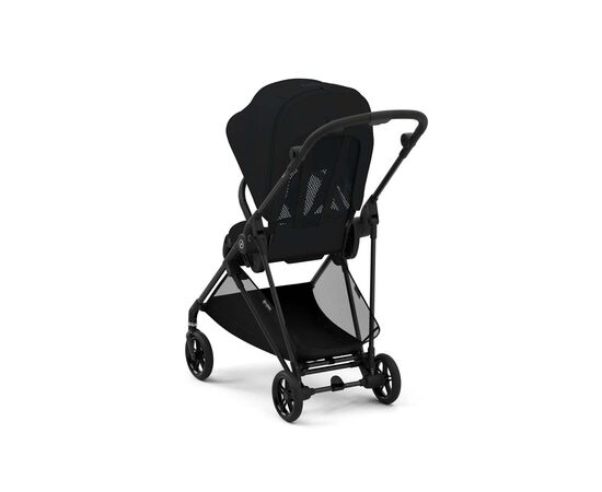 Коляска Cybex Melio Carbon Moon Black (з бампером) (522002639), зображення 6
