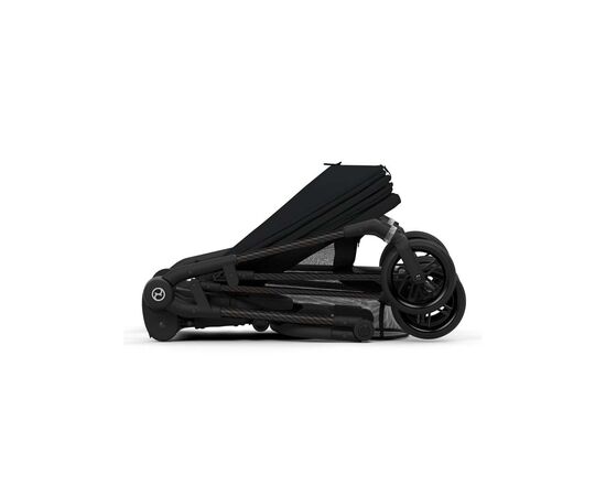 Коляска Cybex Melio Carbon Moon Black (з бампером) (522002639), зображення 9