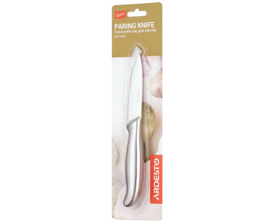 Кухонный нож Ardesto Gemini Vegetables 8,9 см (AR2139SS), изображение 3 Кухонный нож Ardesto Gemini Vegetables 8,9 см (AR2139SS), изображение 3
