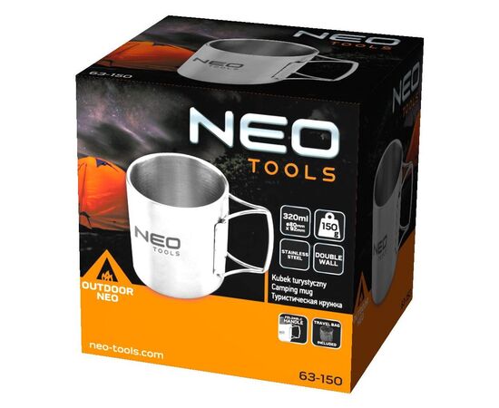Кружка Neo Tools 320 мл (63-150), изображение 9 Кружка Neo Tools 320 мл (63-150), изображение 9