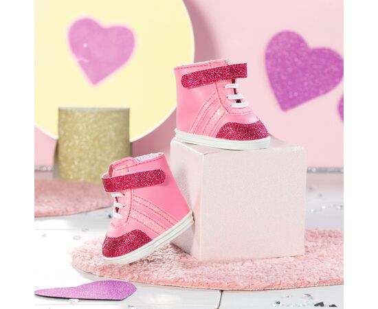Аксессуар к кукле Zapf Обувь для куклы Baby Born - Розовые кеды (833889), изображение 3 Аксессуар к кукле Zapf Обувь для куклы Baby Born - Розовые кеды (833889), изображение 3