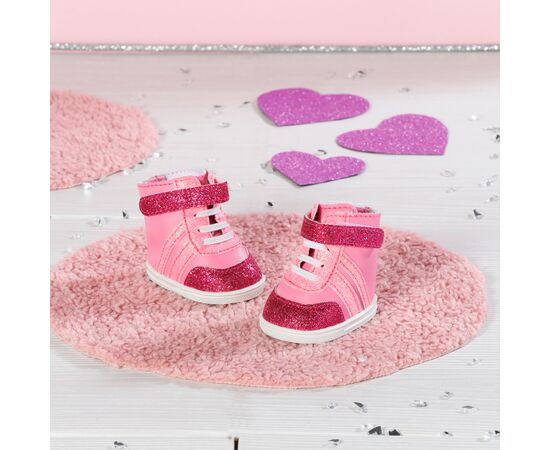 Аксессуар к кукле Zapf Обувь для куклы Baby Born - Розовые кеды (833889), изображение 6 Аксессуар к кукле Zapf Обувь для куклы Baby Born - Розовые кеды (833889), изображение 6