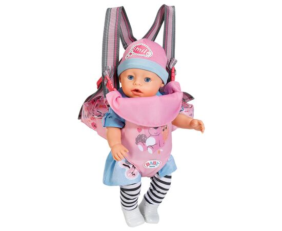 Аксессуар к кукле Zapf Рюкзак-кенгуру для куклы Baby Born - Рядом с мамой (832462), изображение 3 Аксессуар к кукле Zapf Рюкзак-кенгуру для куклы Baby Born - Рядом с мамой (832462), изображение 3