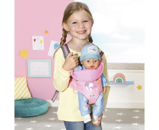 Аксессуар к кукле Zapf Рюкзак-кенгуру для куклы Baby Born - Рядом с мамой (832462), изображение 7 Аксессуар к кукле Zapf Рюкзак-кенгуру для куклы Baby Born - Рядом с мамой (832462), изображение 7