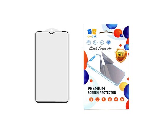 Стекло защитное Drobak Motorola E13 Black Frame A+ (717142)