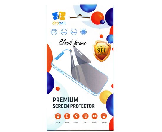 Стекло защитное Drobak Motorola G23 (Black) (717149), изображение 6 Стекло защитное Drobak Motorola G23 (Black) (717149), изображение 6