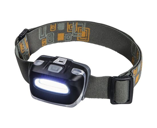 Фонарь Hama Headlamp COB 110 LED L110 Grey/Orange (00136694), изображение 2 Фонарь Hama Headlamp COB 110 LED L110 Grey/Orange (00136694), изображение 2