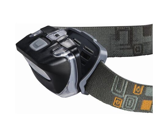 Фонарь Hama Headlamp COB 110 LED L110 Grey/Orange (00136694), изображение 3 Фонарь Hama Headlamp COB 110 LED L110 Grey/Orange (00136694), изображение 3