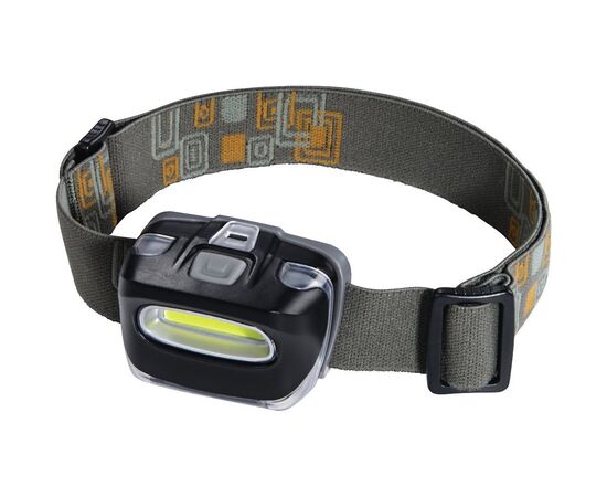 Фонарь Hama Headlamp COB 110 LED L110 Grey/Orange (00136694)