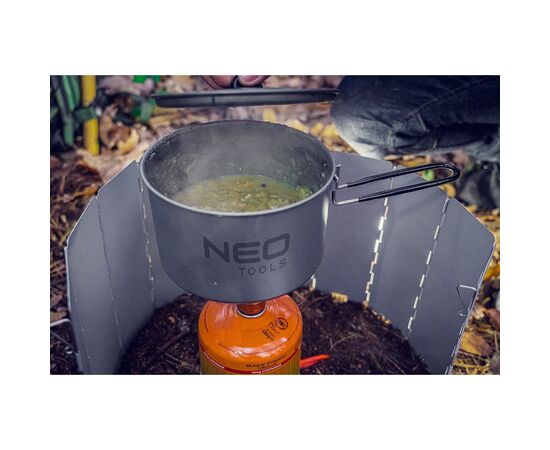 Ветрозащита для горелки Neo Tools 24 х 84 см (63-142), изображение 4 Ветрозащита для горелки Neo Tools 24 х 84 см (63-142), изображение 4