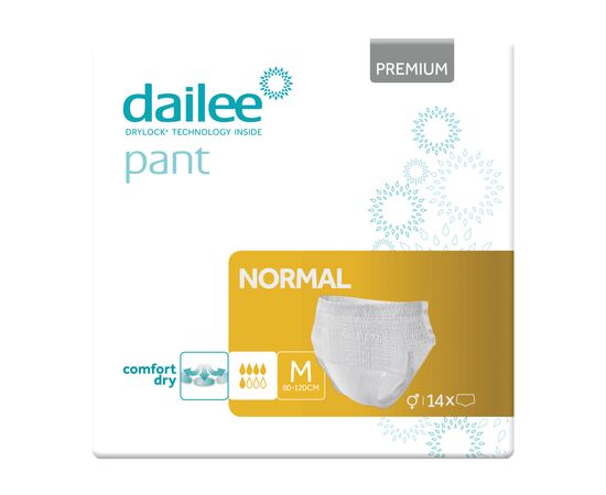 Подгузники для взрослых Dailee Pant Premium Normal M 14 шт (8595611625619)