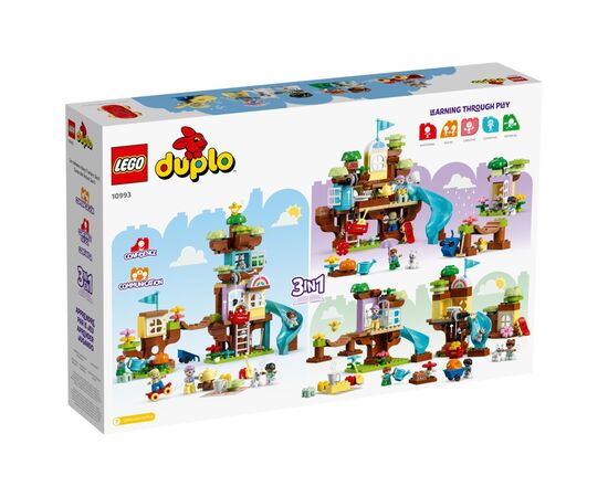 Конструктор LEGO DUPLO Будиночок на дереві 3 в 1 (10993), зображення 9 Конструктор LEGO DUPLO Будиночок на дереві 3 в 1 (10993), зображення 9