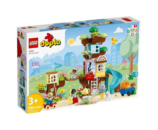 Конструктор LEGO DUPLO Будиночок на дереві 3 в 1 (10993)