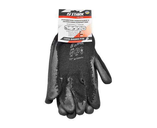Защитные перчатки Stark латекс 10 шт (510701910.10), изображение 3 Защитные перчатки Stark латекс 10 шт (510701910.10), изображение 3