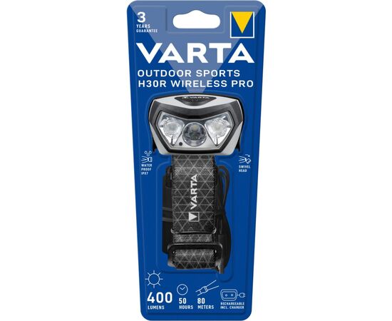 Фонарь Varta Indestructible H30 Pro 4 Ватт IP67 IK08 (18650101401), изображение 3 Фонарь Varta Indestructible H30 Pro 4 Ватт IP67 IK08 (18650101401), изображение 3