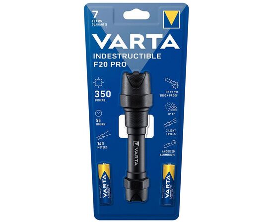 Ліхтар Varta Indestructible F20 Pro 6 Ватт IP67 IK08 (18711101421), зображення 3 Ліхтар Varta Indestructible F20 Pro 6 Ватт IP67 IK08 (18711101421), зображення 3