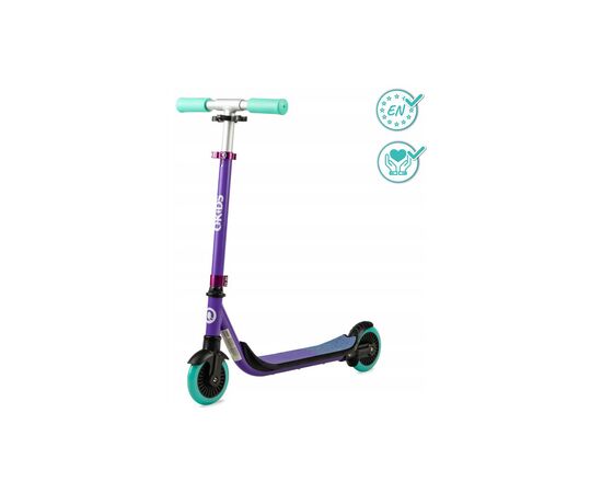 Самокат Qkids Bro purple (HUBA00032), изображение 2 Самокат Qkids Bro purple (HUBA00032), изображение 2